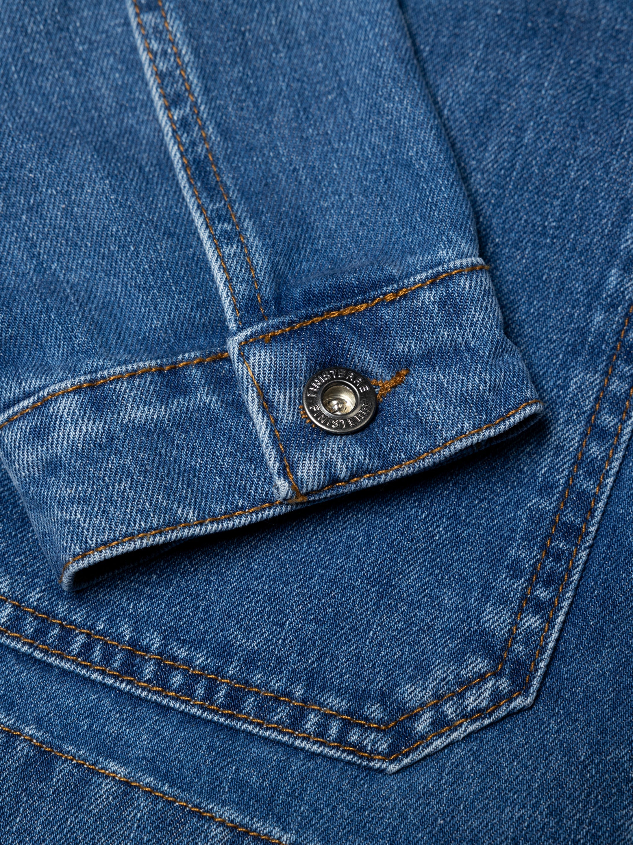 Women Yarrel Denim Chore Jacket in Washed Indigo