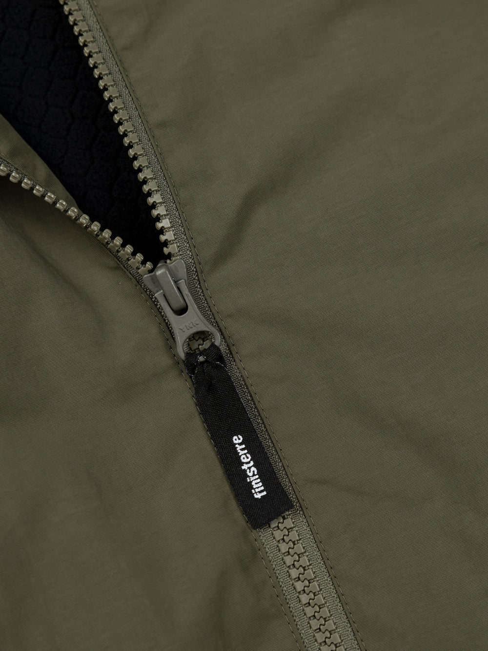Men/Women Tego Long Sleeve Robe in Olive/Black