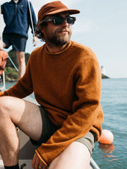 Men Barents Jumper in Copper