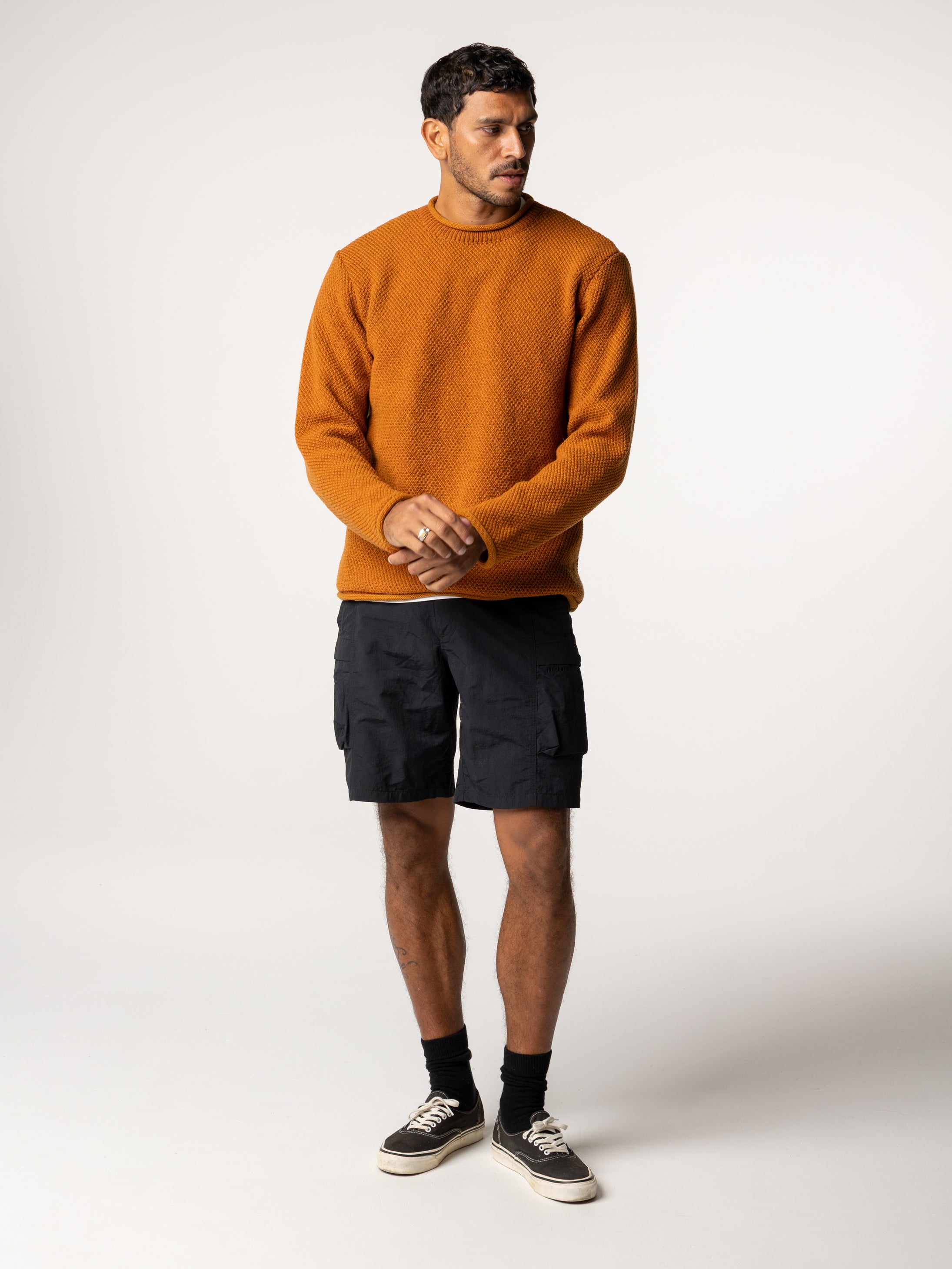 Men Barents Jumper in Copper