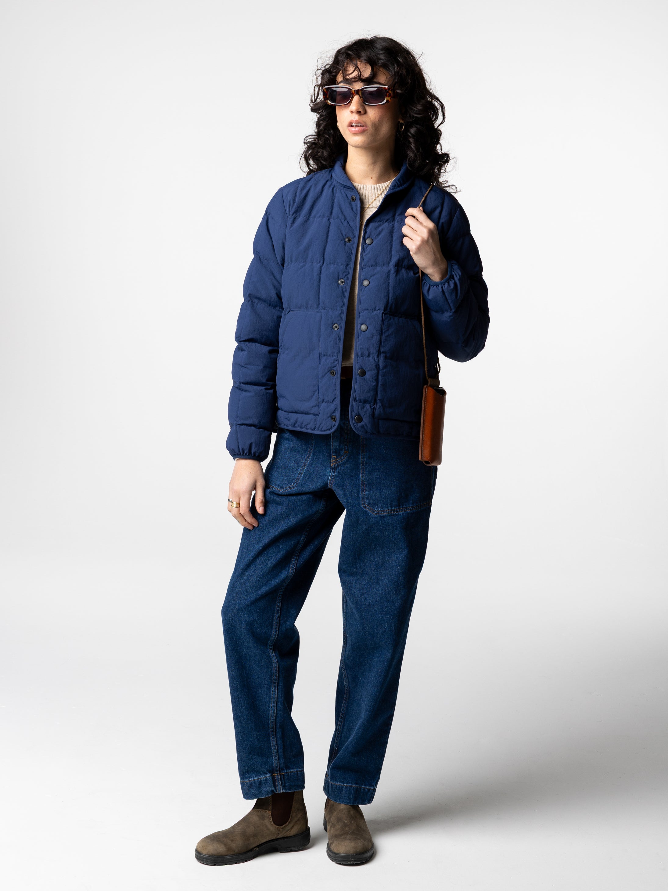Women Lapwing Insulated Jacket in Blue