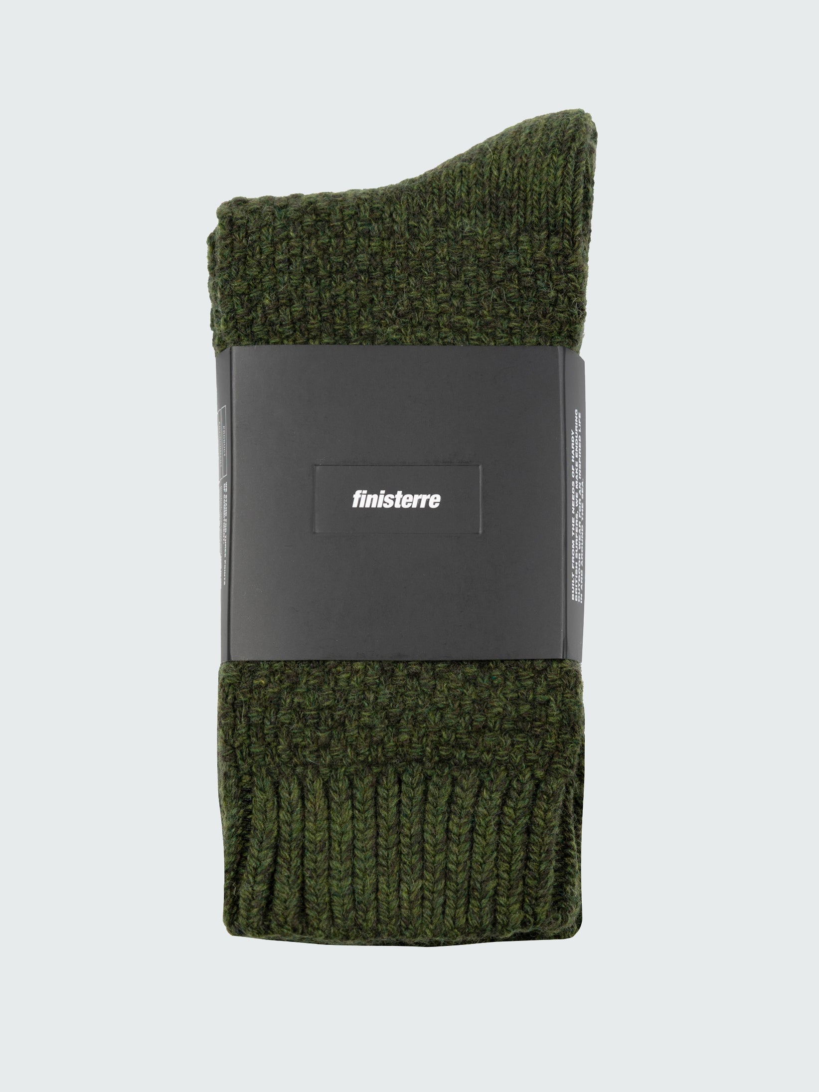 Men/Women Recycled Wool Barents Wool Sock in Olive