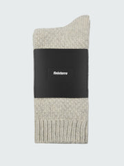Men/Women Recycled Wool Barents Wool Sock in Ecru