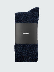 Men/Women Recycled Wool Barents Wool Sock in Navy