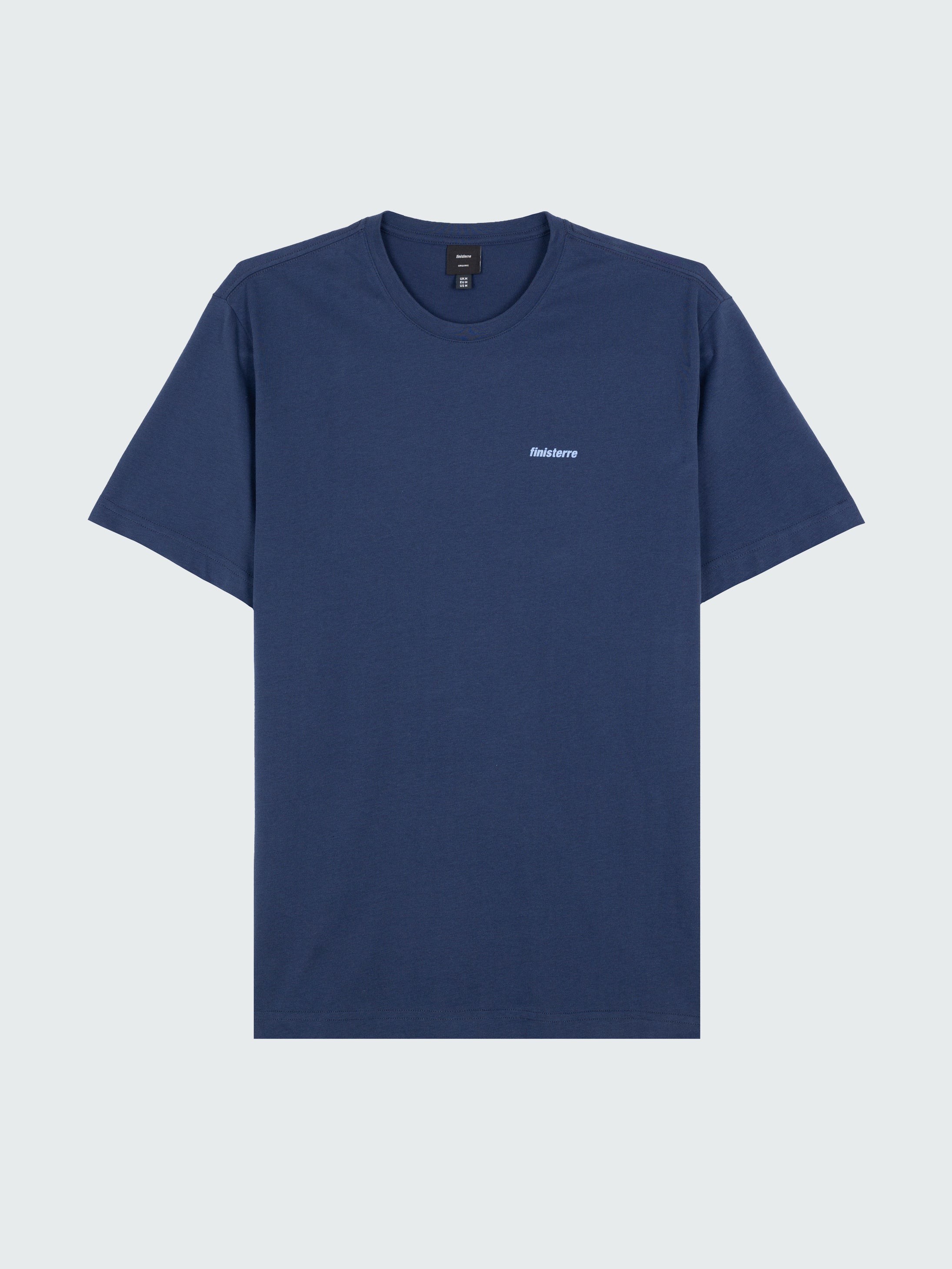 Men Organic Cotton T-Shirt in Blue - Harlyn