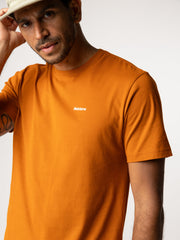 Men Organic Cotton T-Shirt in Copper - Harlyn