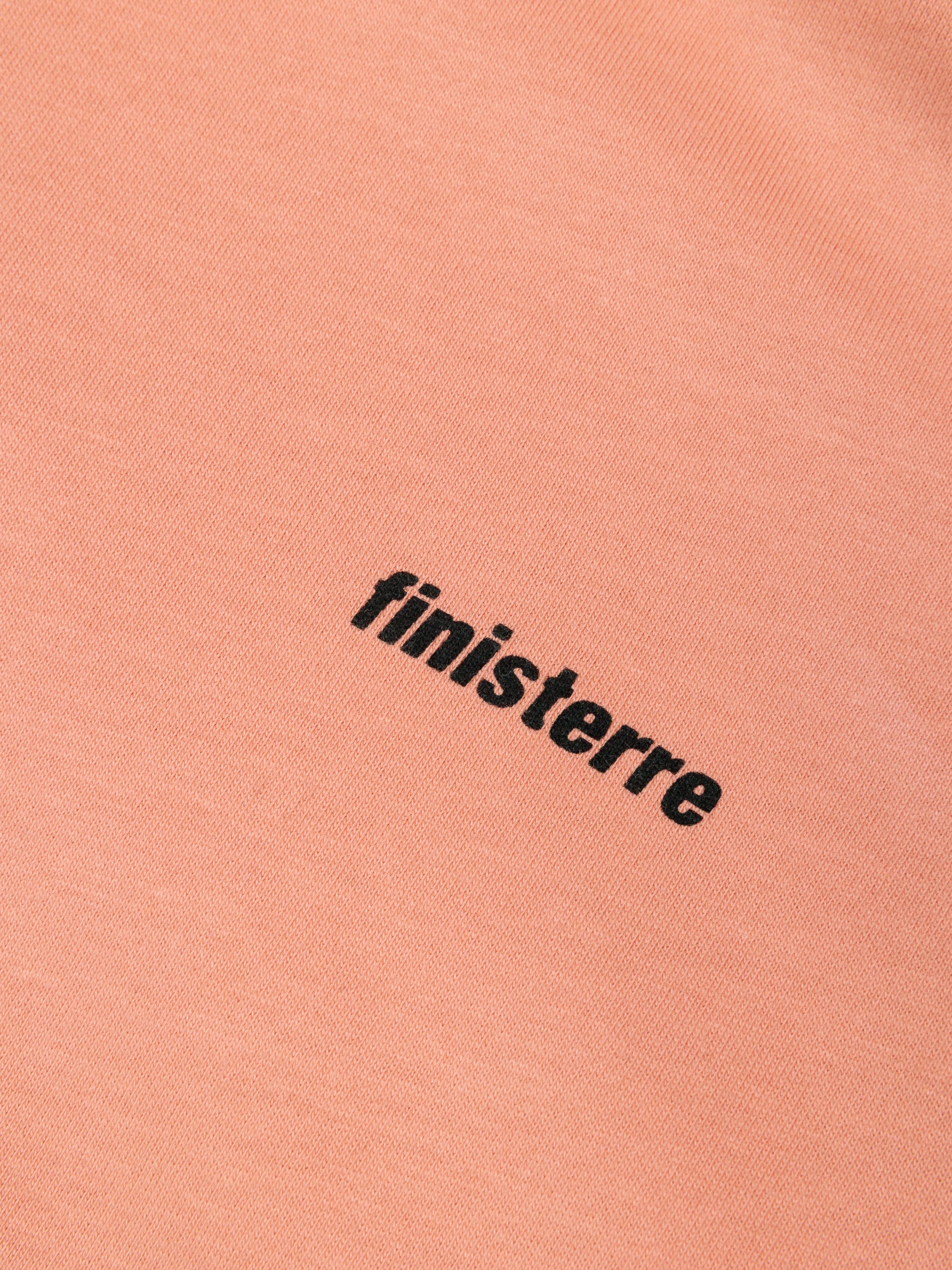Men Organic Cotton Logo T-Shirt in Pink - Harlyn