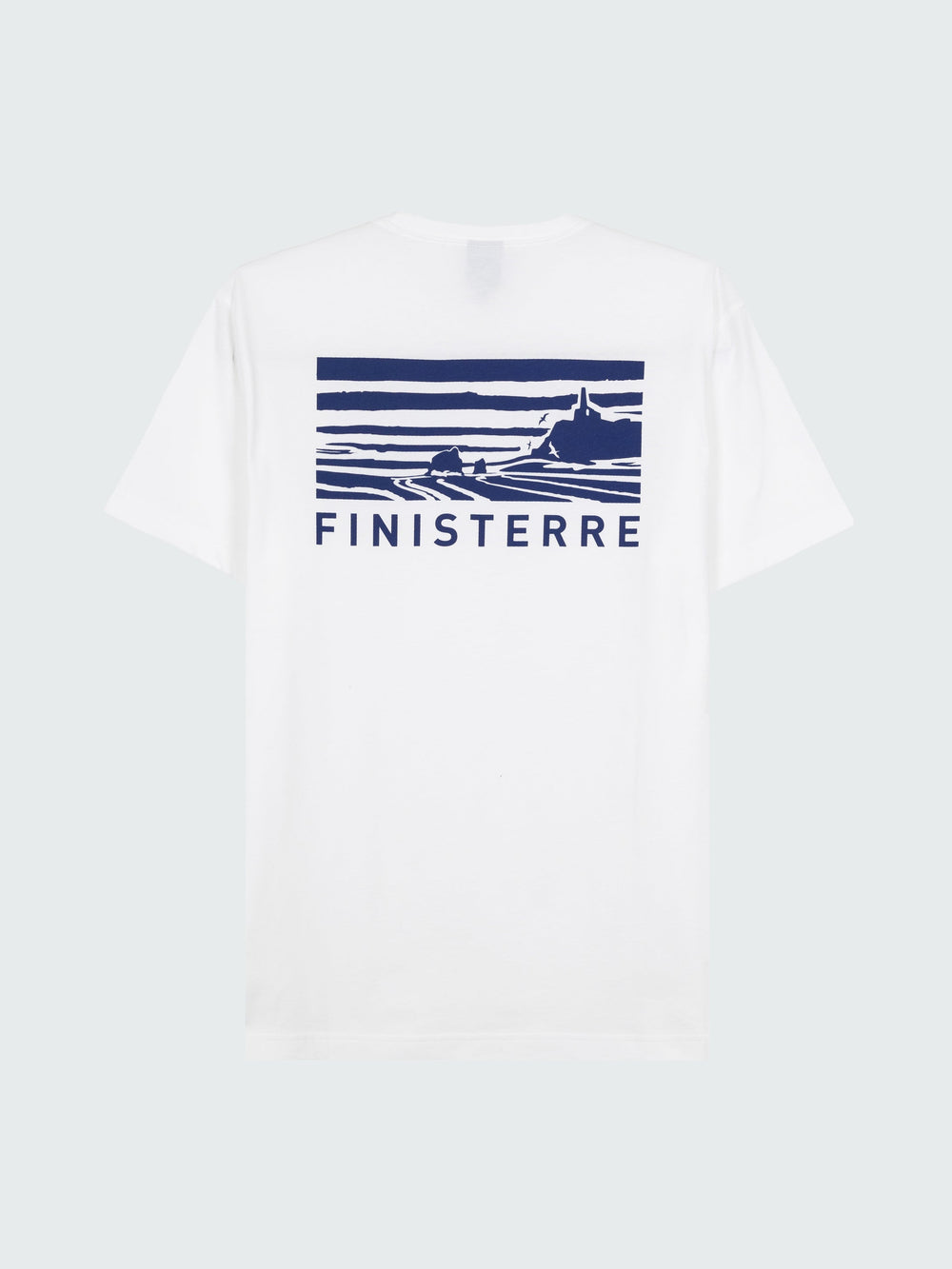 Men Cape T-Shirt in White