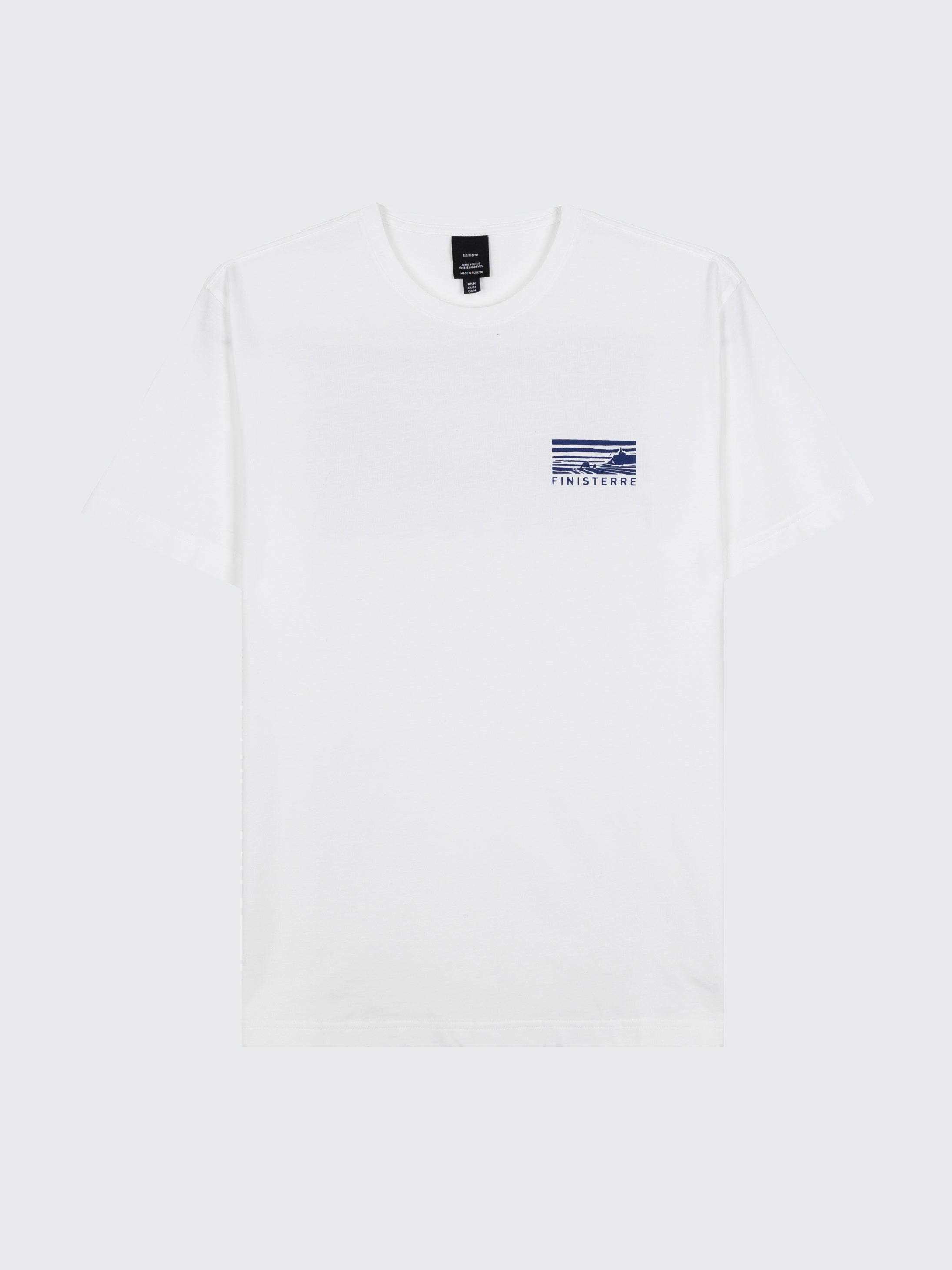 Men Cape T-Shirt in White