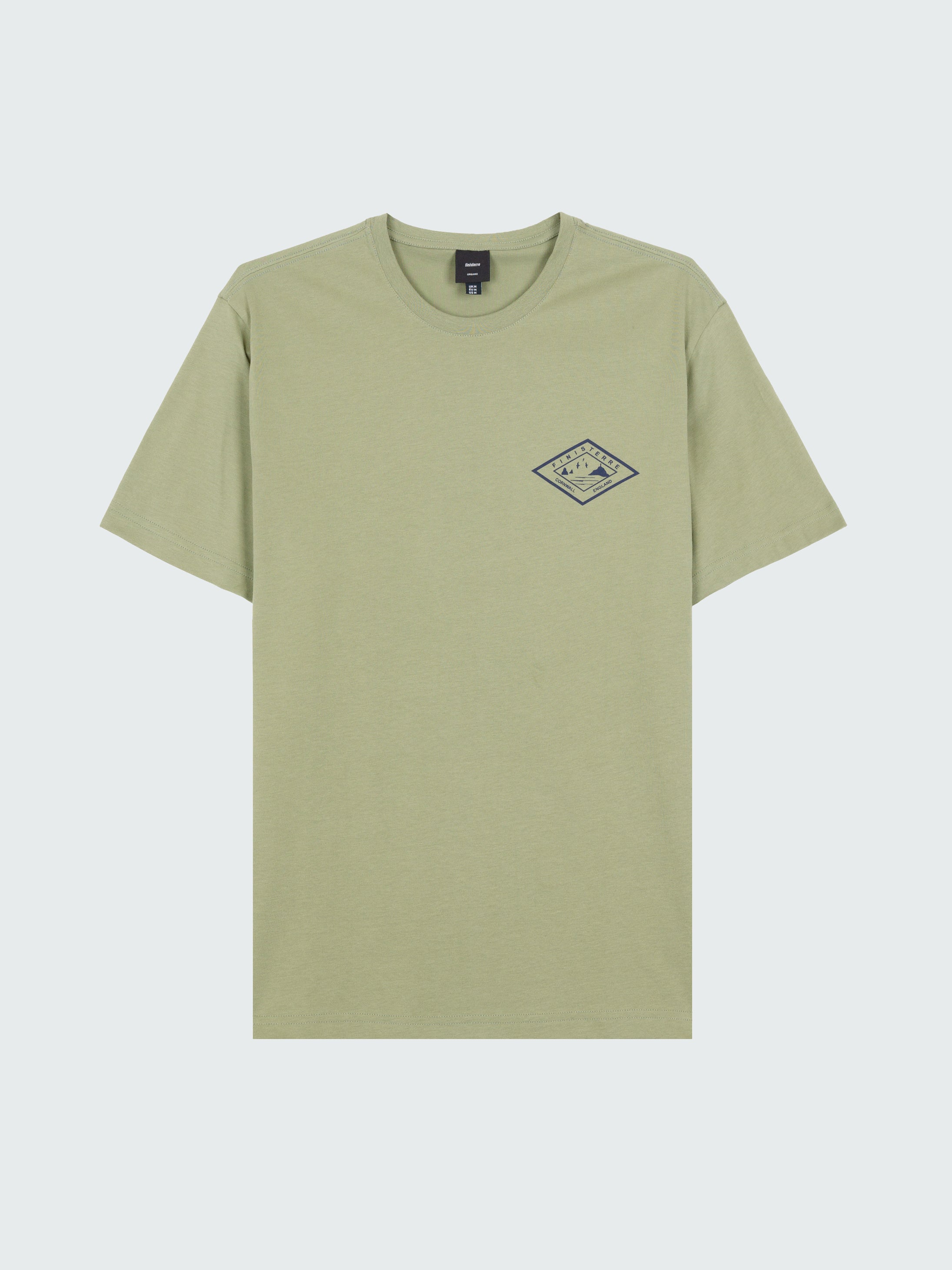 Men Diamond Logo Tee in Green