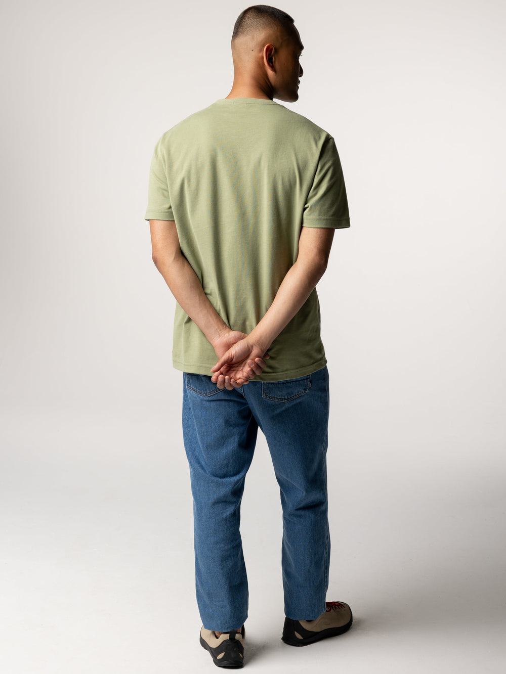 Men Diamond Logo Tee in Green