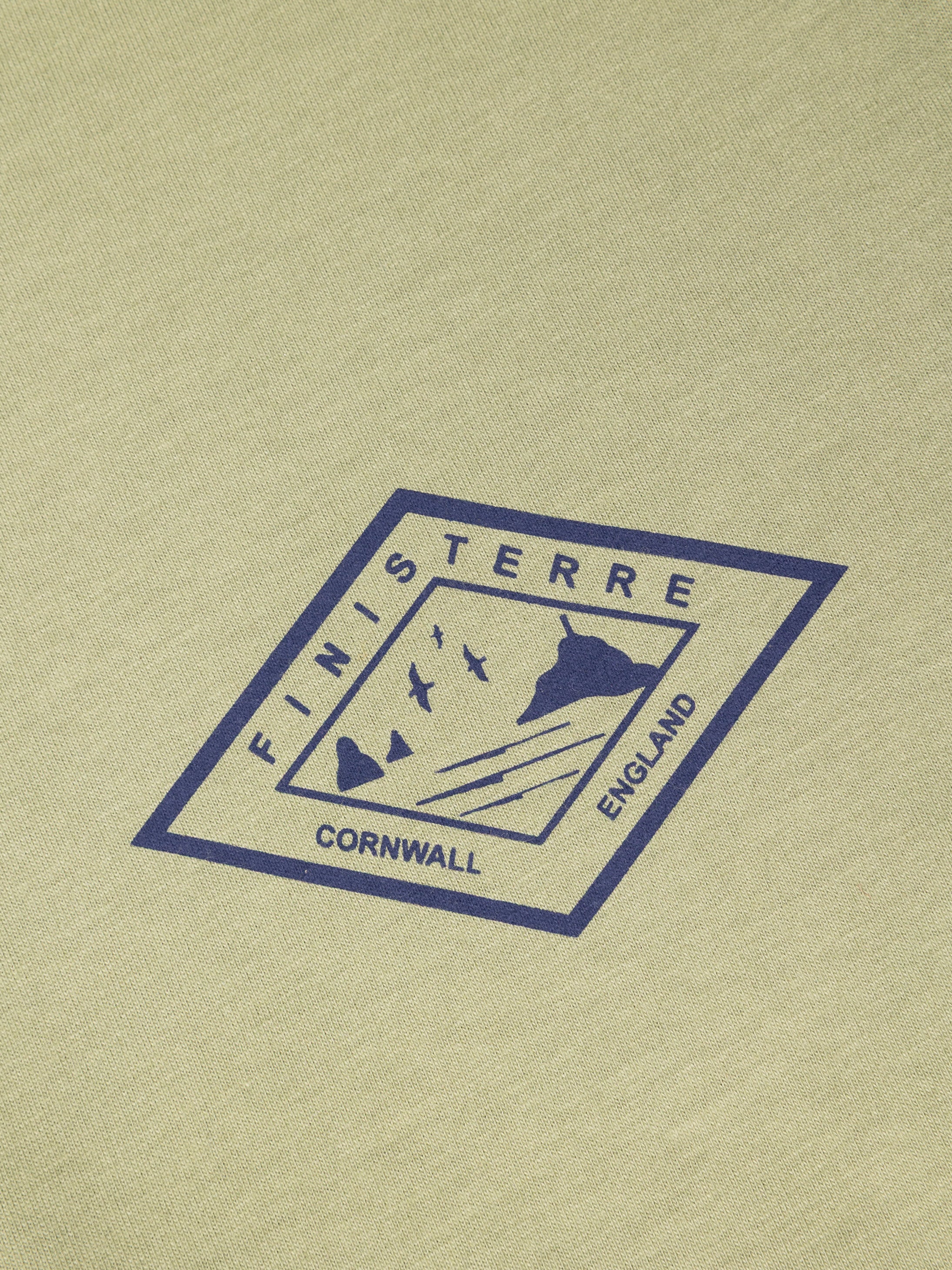 Men Diamond Logo Tee in Green