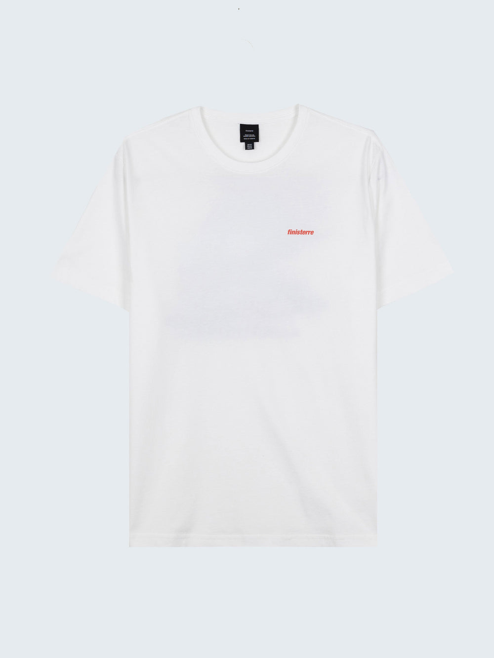Men Organic Cotton T-Shirt in White - Thrills Not Spills