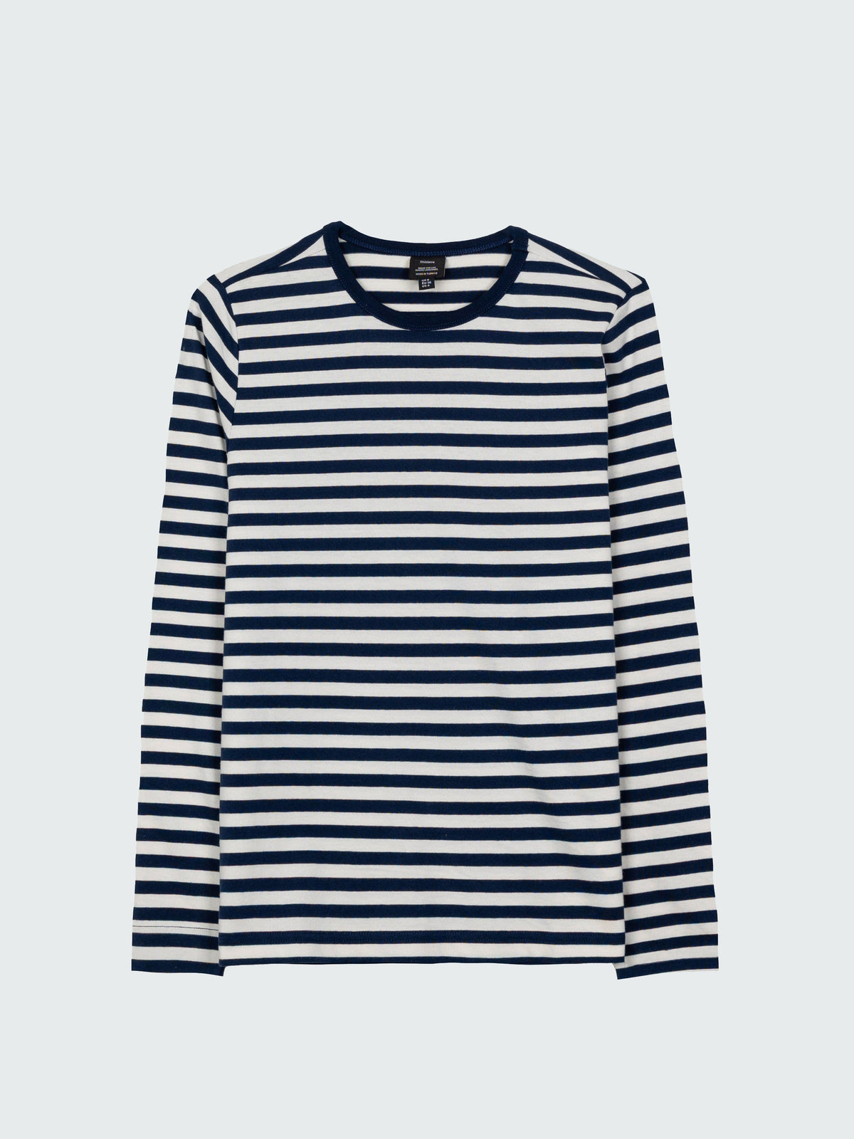 Women Eldon Long Sleeve T-Shirt in Blue/White