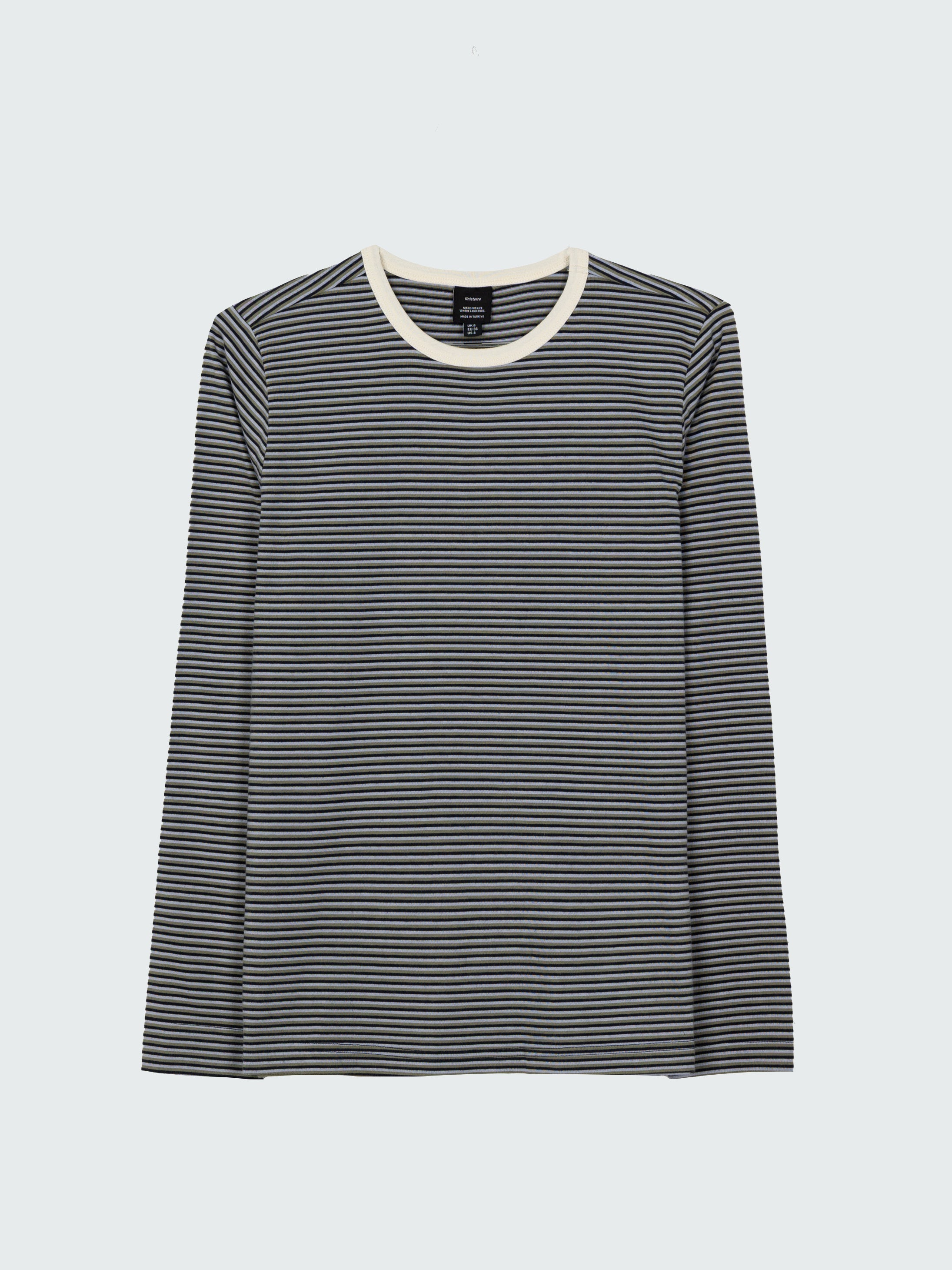 Women Eldon Long Sleeve T-Shirt in Blue/Green