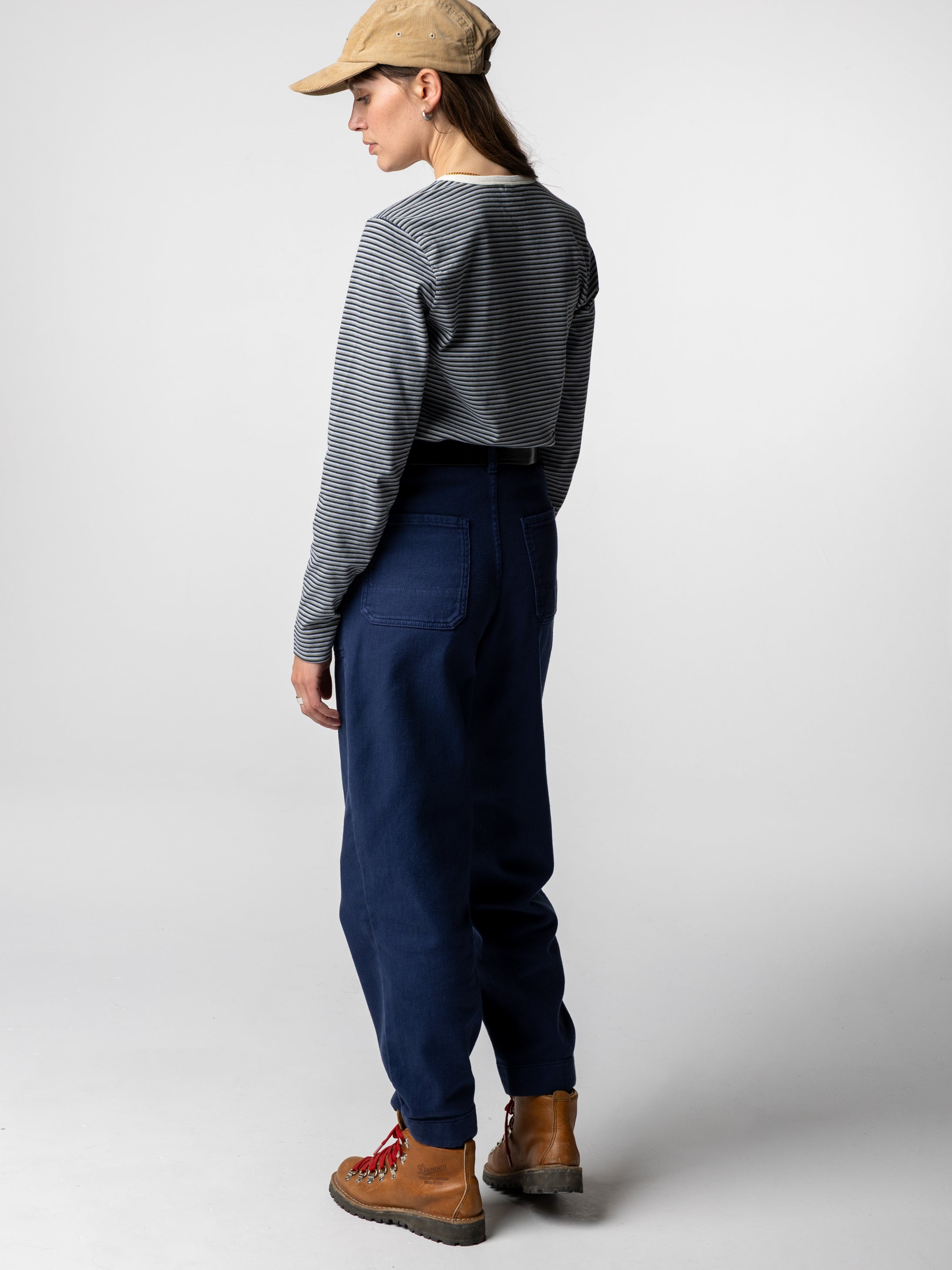 Women Eldon Long Sleeve T-Shirt in Blue/Green