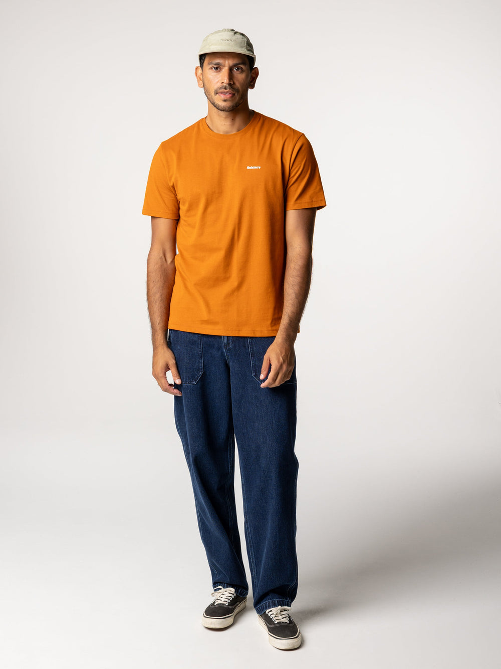 Men Denim Basset Utility Trouser in Dark Indigo