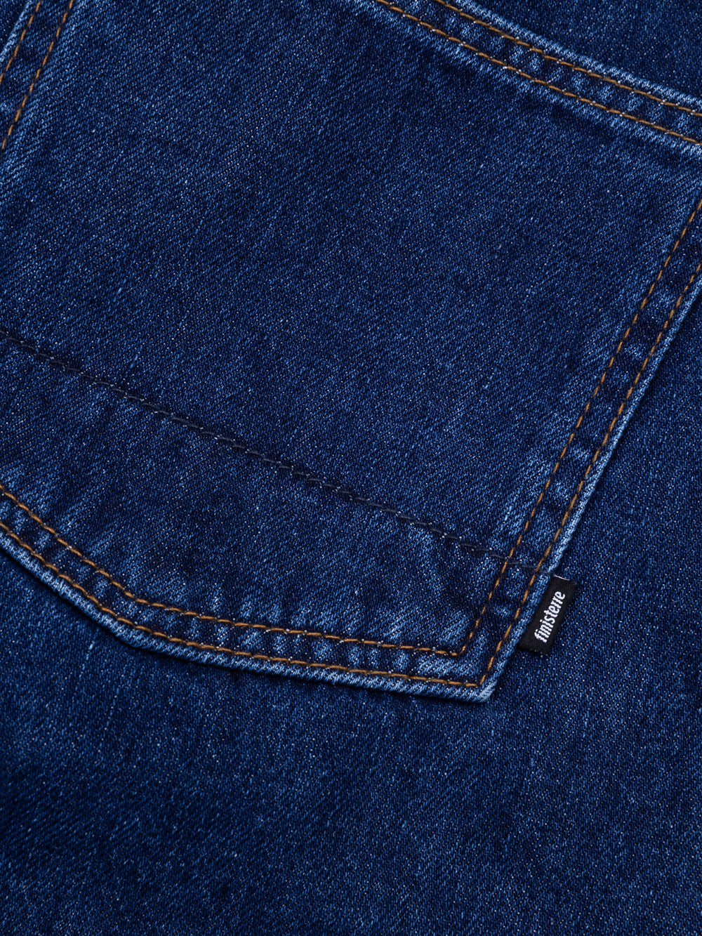 Men Denim Basset Utility Trouser in Dark Indigo