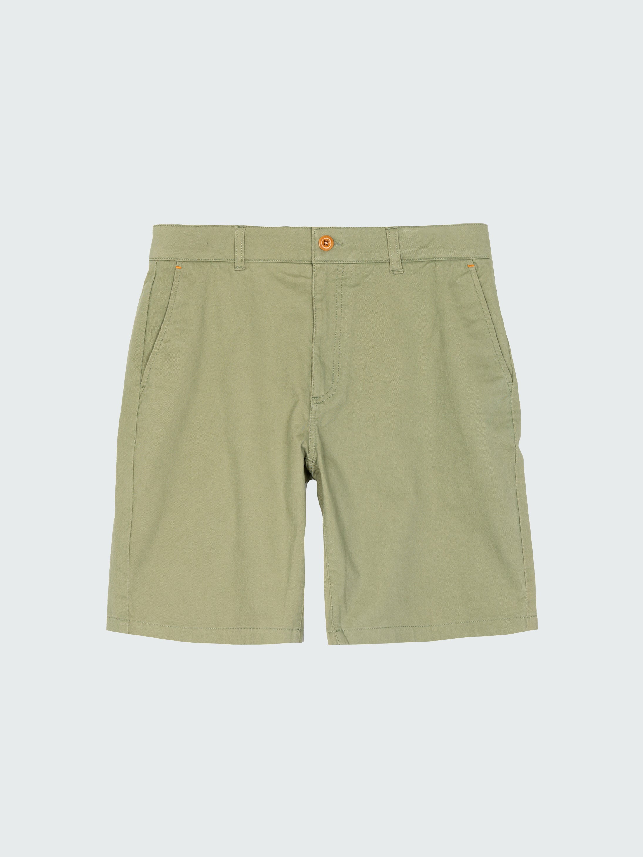 Men Organic Cotton Shorts in Bayleaf - Rincon