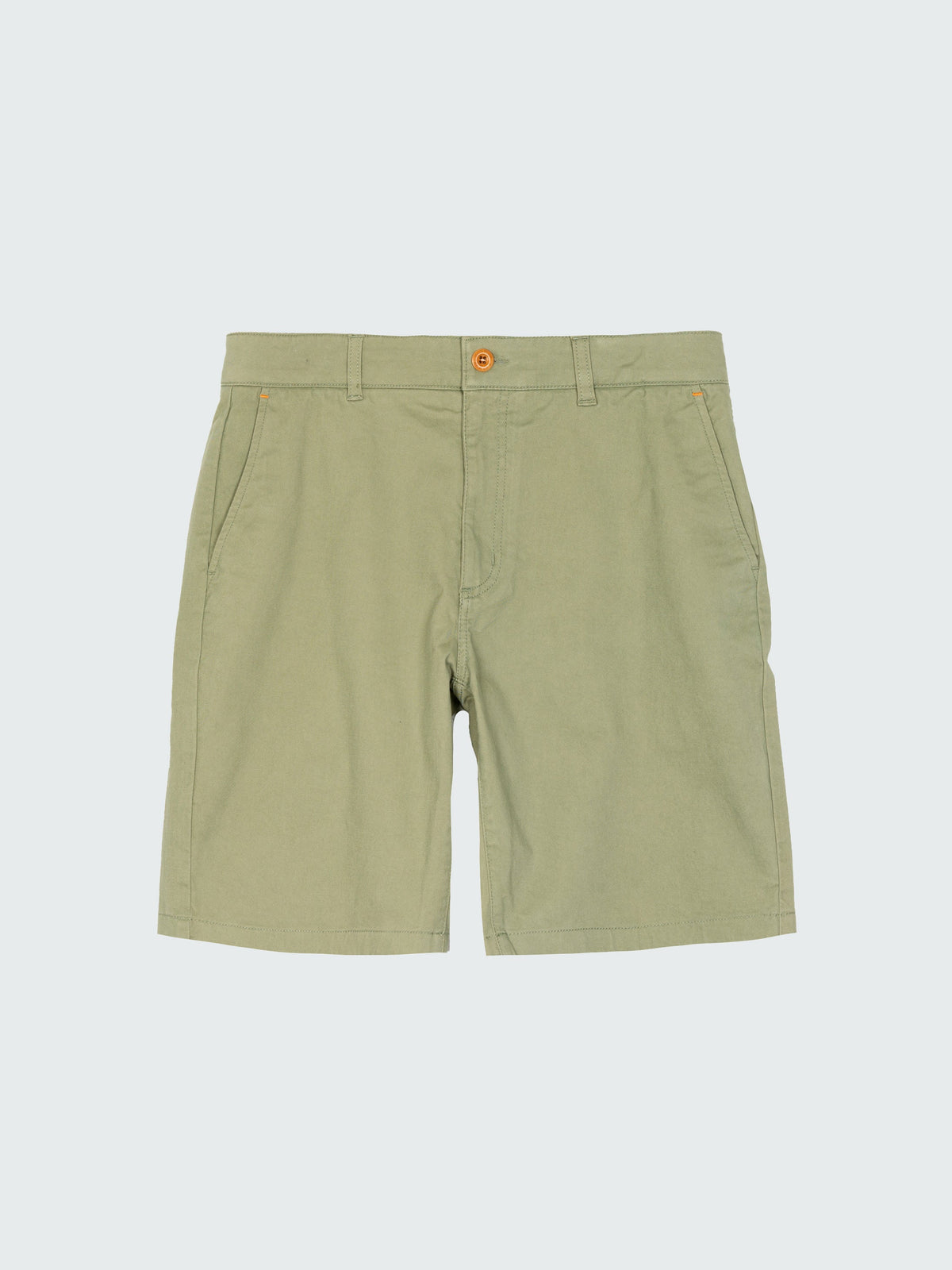Men Organic Cotton Shorts in Bayleaf - Rincon