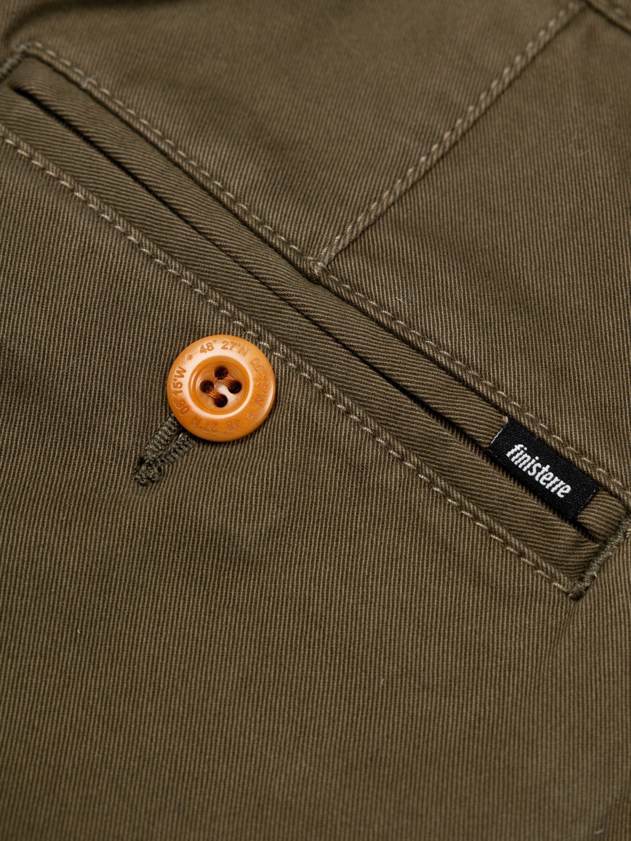 Men Rincon Slim Fit Chino in Olive