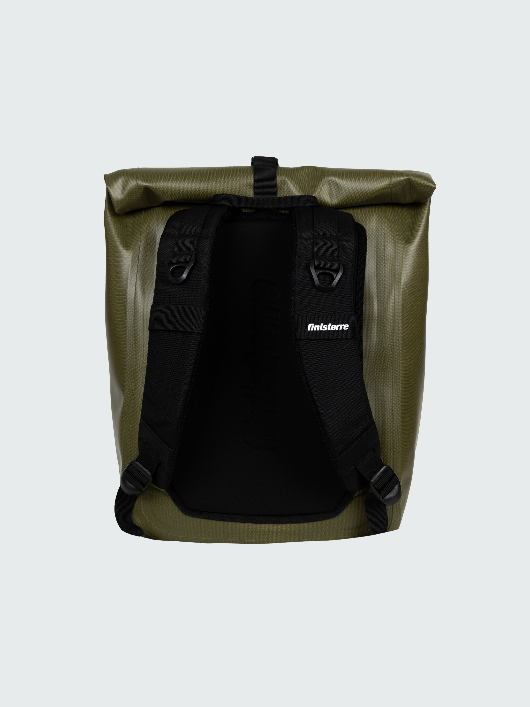 Men/Women 20L Waterproof Roll Top Backpack in Olive - Drift