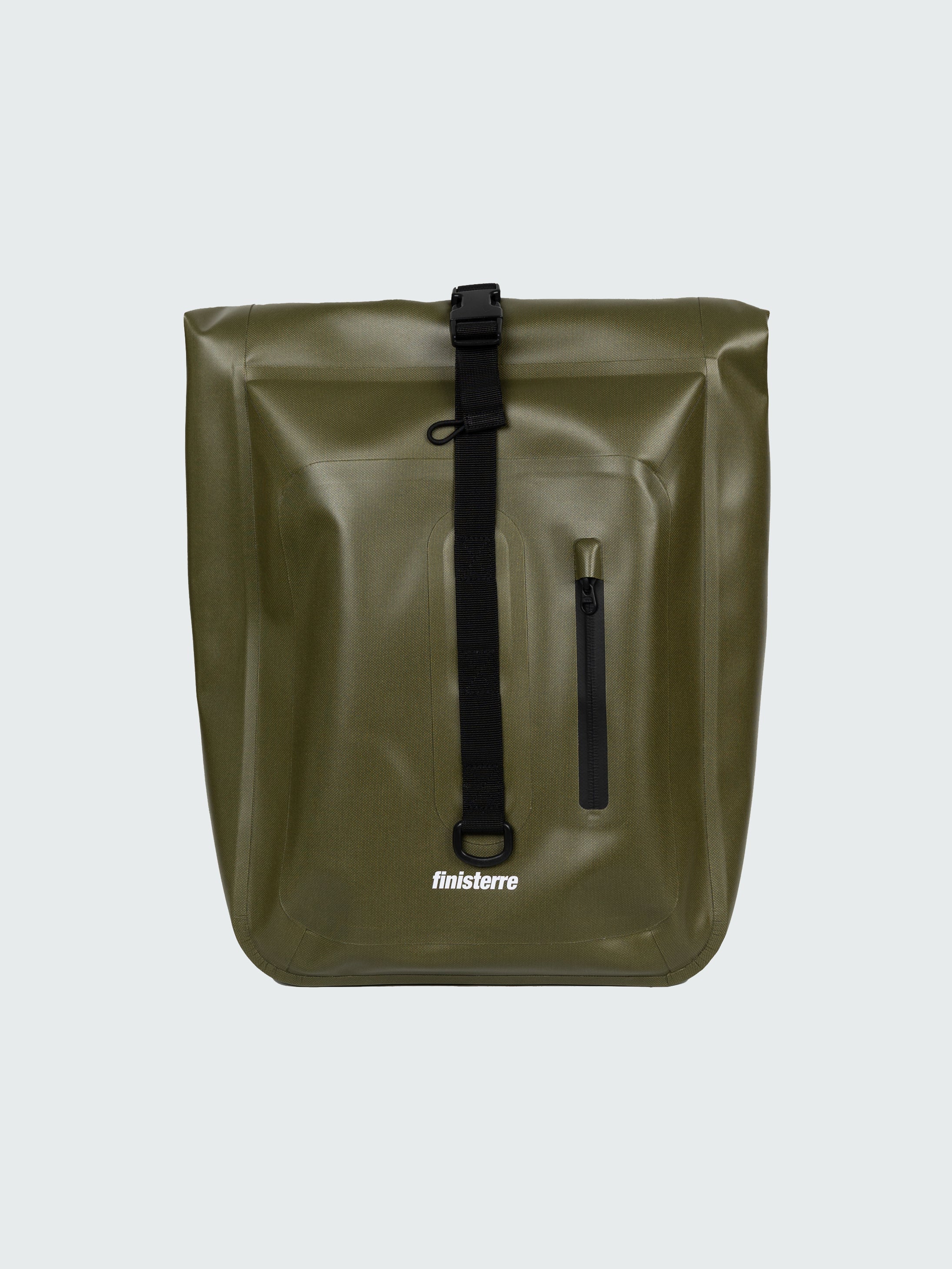 Men/Women 20L Waterproof Roll Top Backpack in Olive - Drift