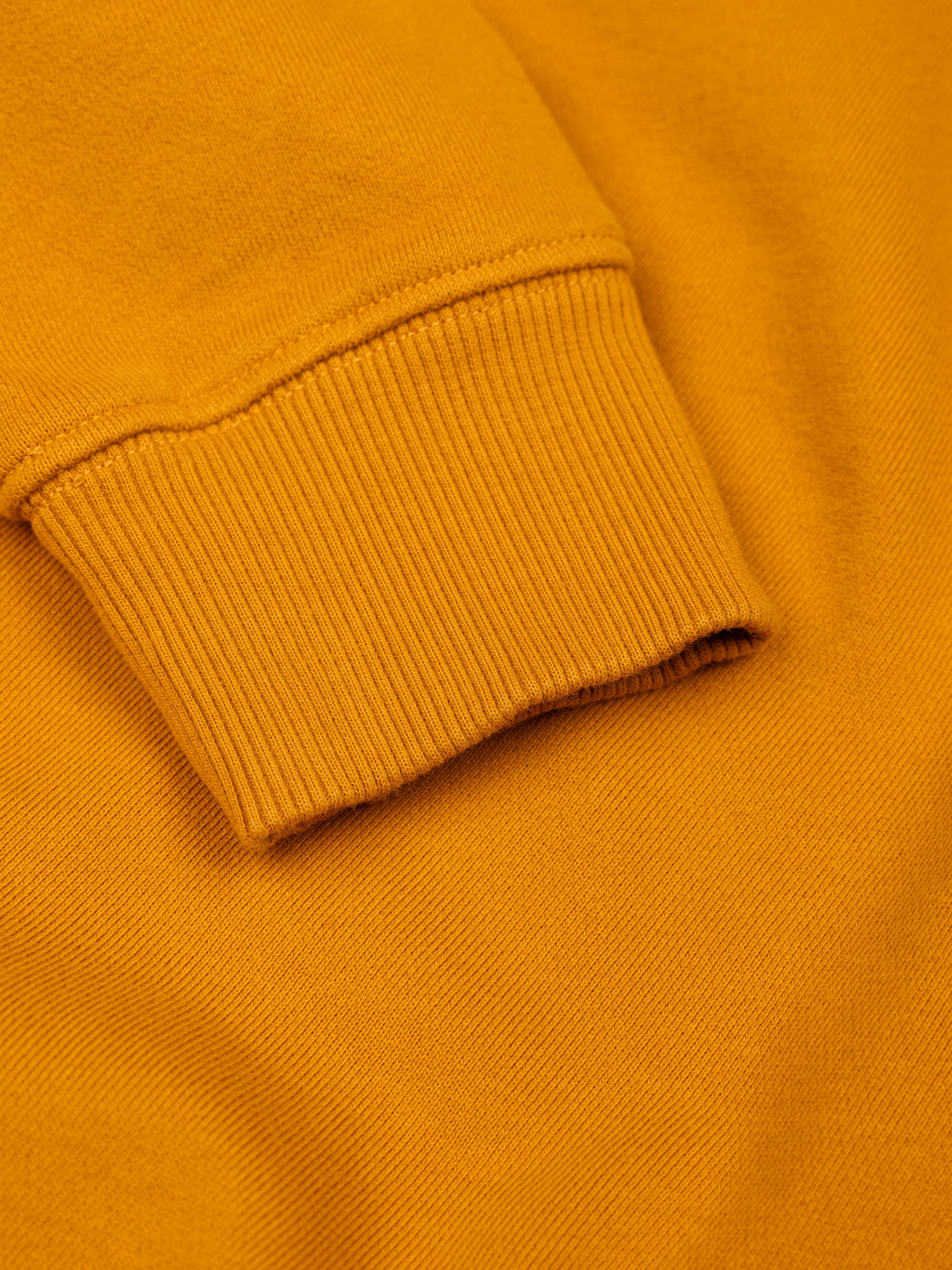 Men Organic Cotton Sweatshirt Orange - Coho