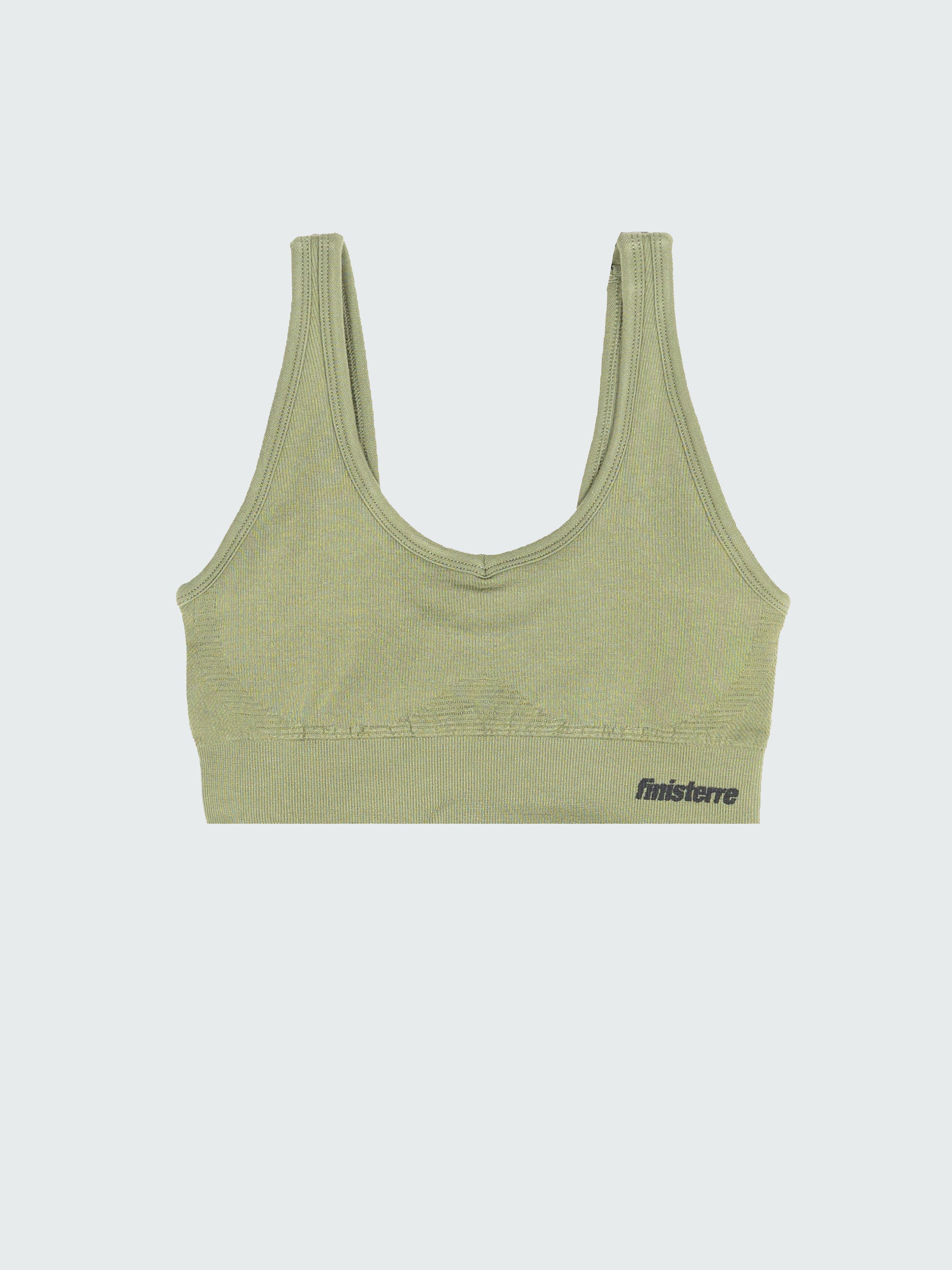 Women Seamless Bralet in Green - Sia