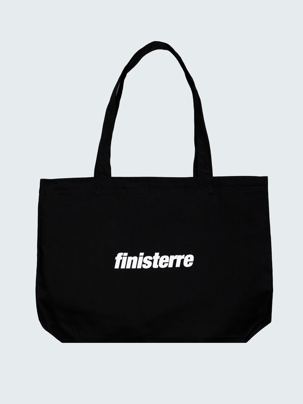 Men/Women Organic Cotton Tote Bag in Black - Finisterre