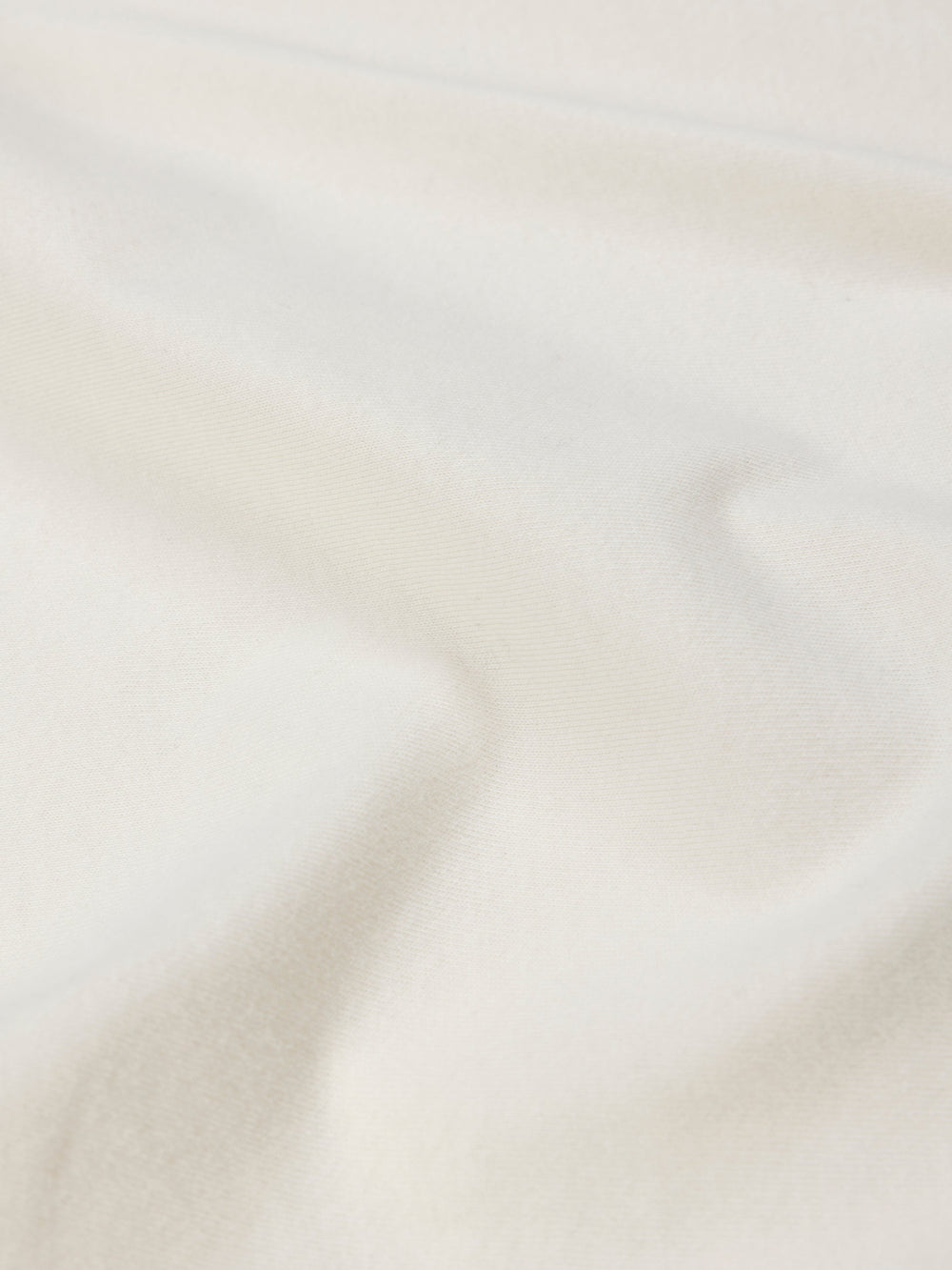 Men Organic Cotton T-Shirt in Ecru - Diamond Type