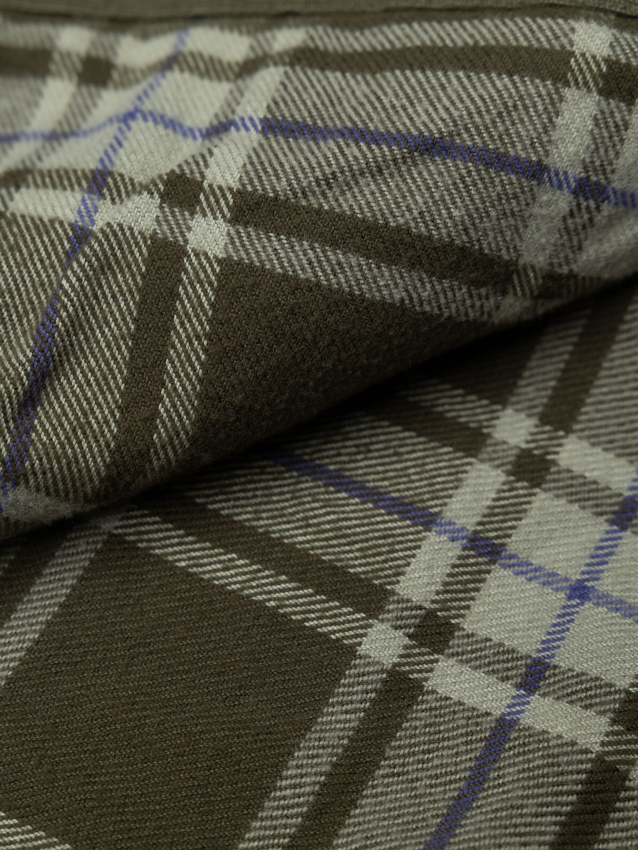 Men Organic Cotton Lined Jacket in Olive - Basset