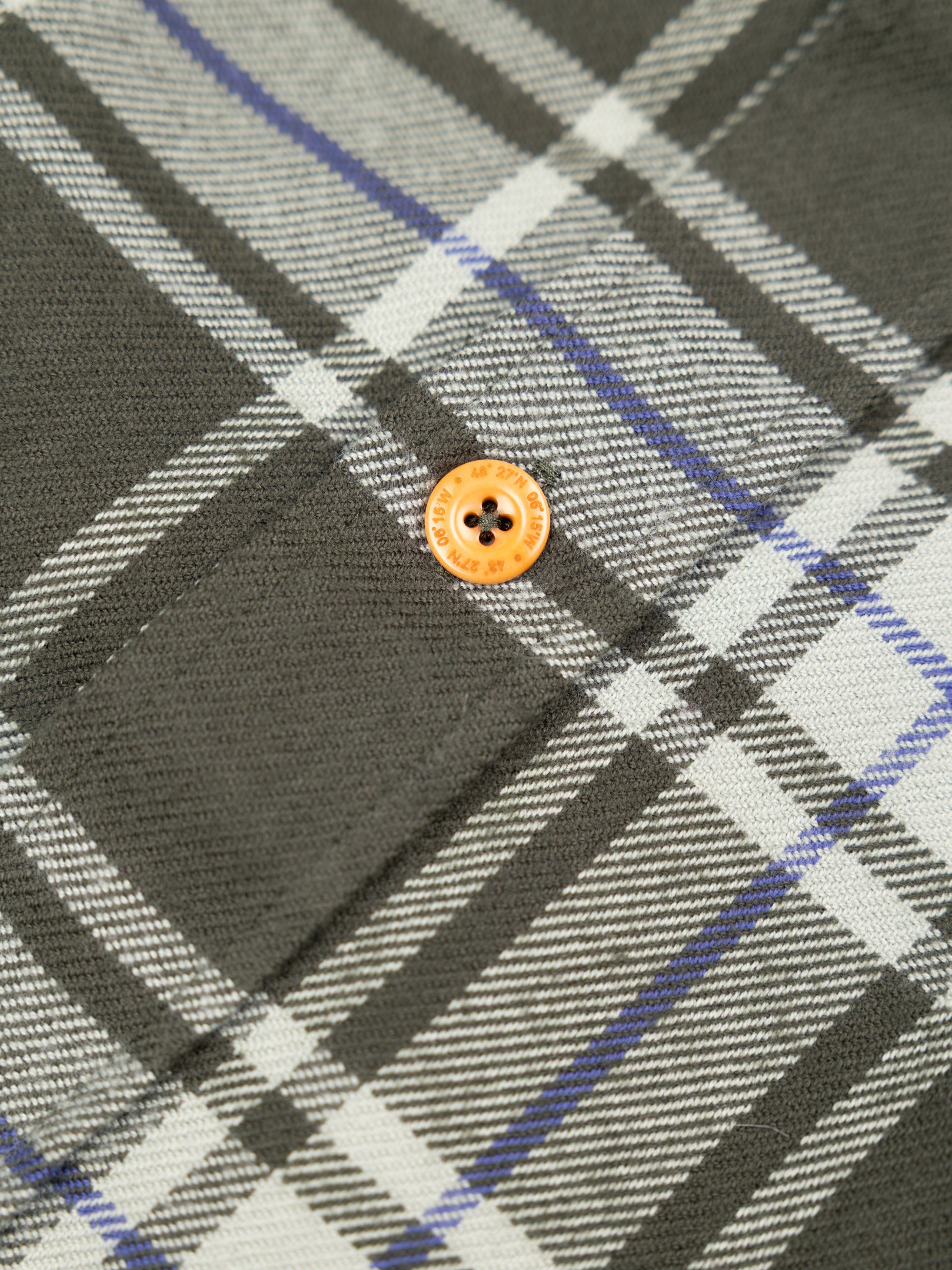 Men Check Shirt in Timber Green Check - Beardsmore