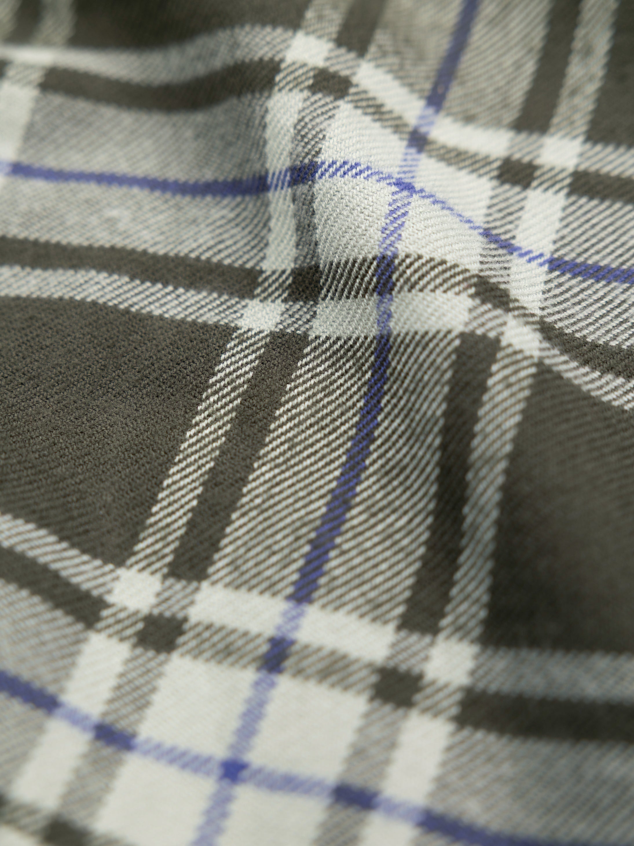 Men Check Shirt in Timber Green Check - Beardsmore