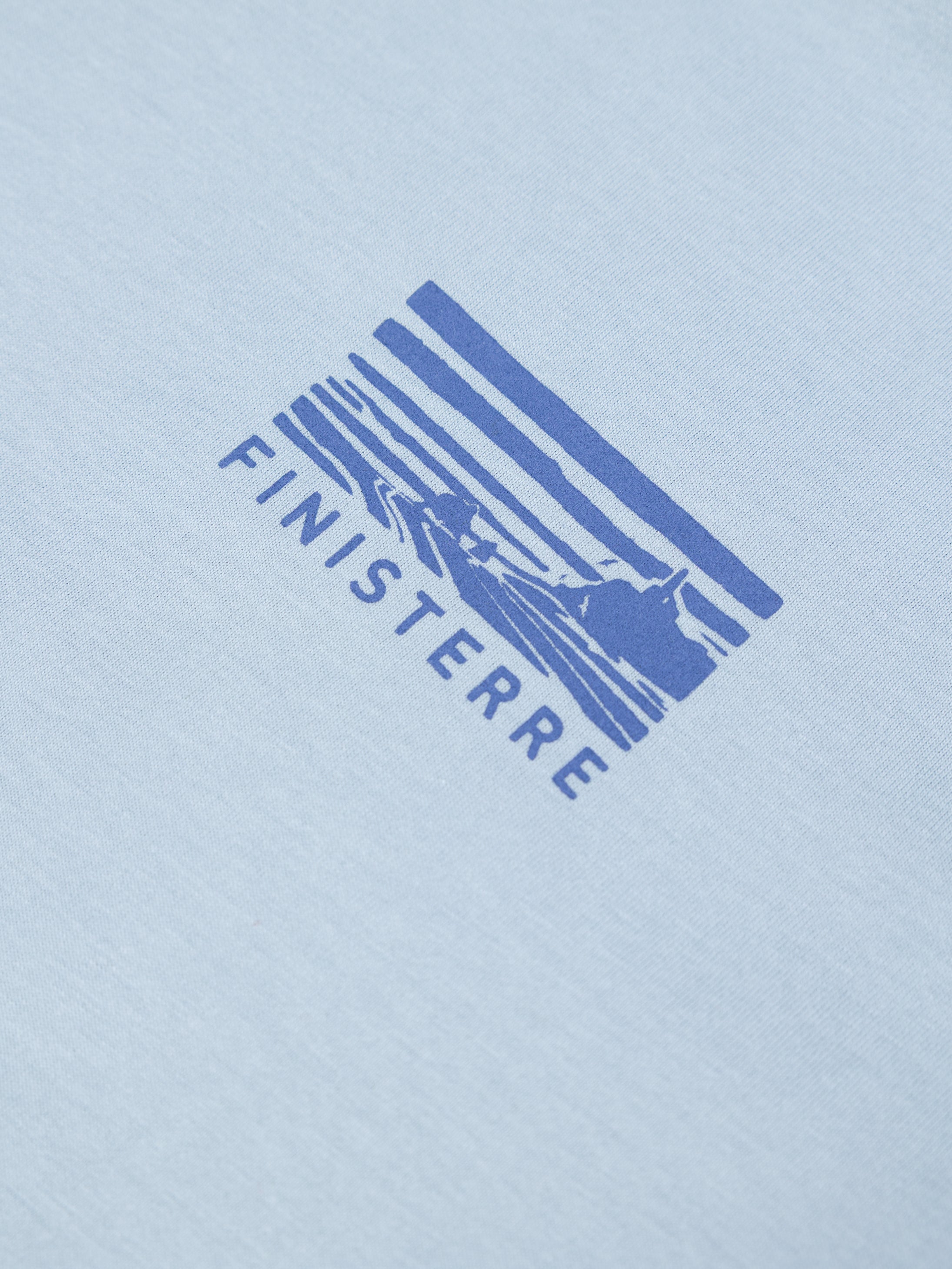 Men Organic Cotton T-Shirt in Blue - Cape