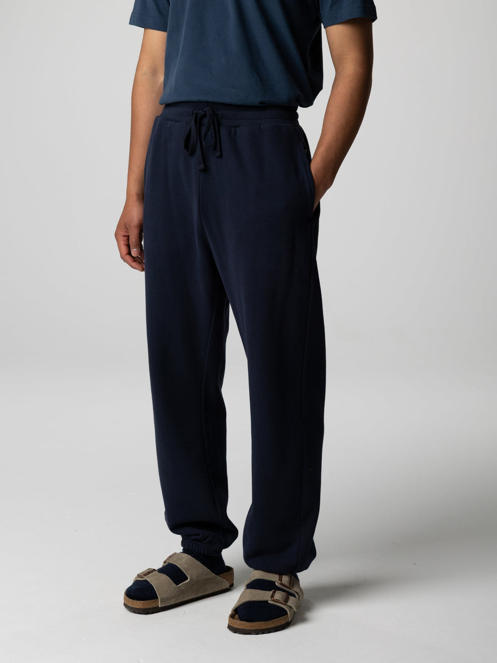 Men Organic Cotton Jogger in Navy - Coho