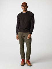 Men Organic Cotton Sweatshirt in Brown - Coho