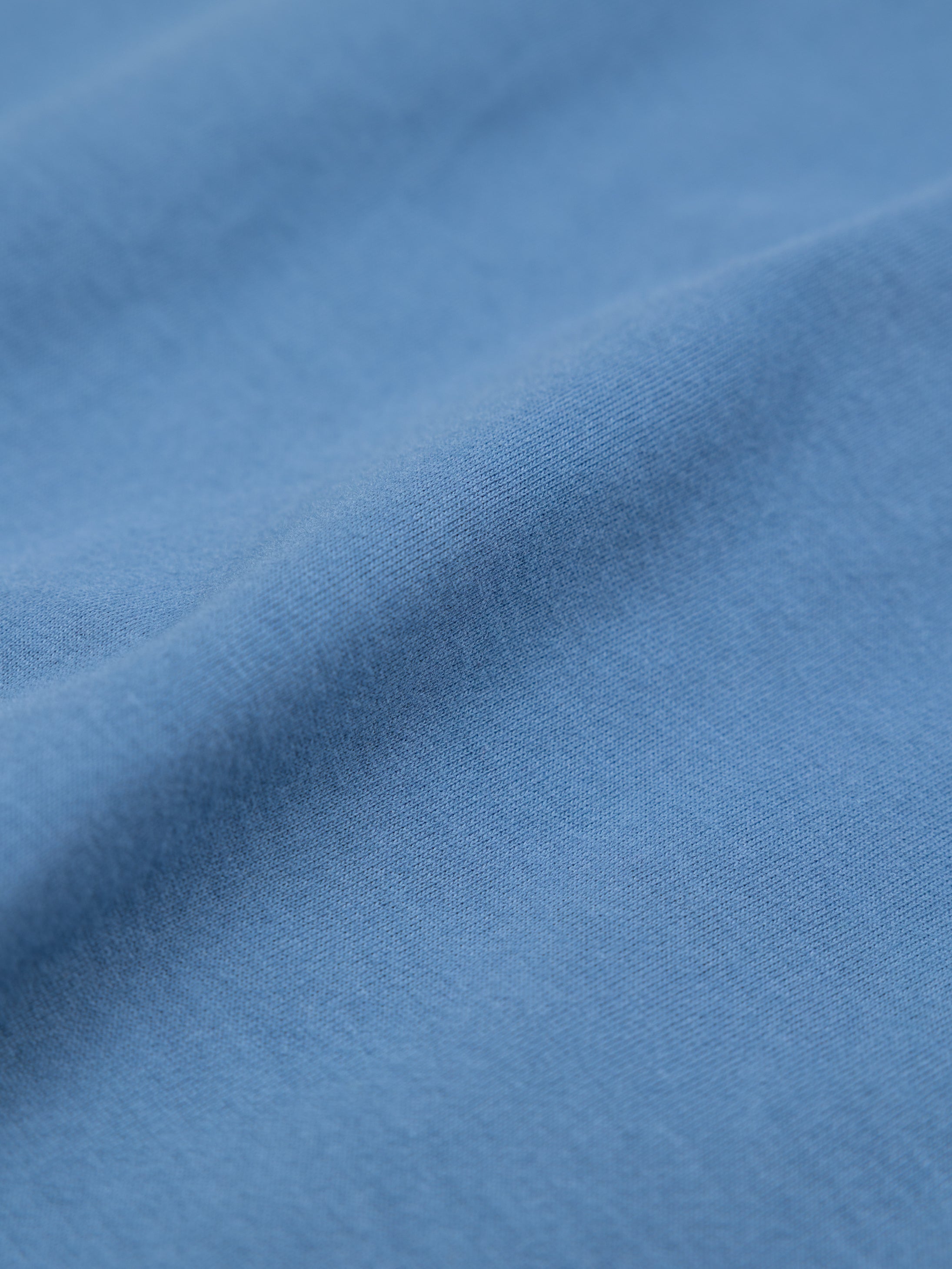 Men Organic Cotton T-Shirt in Blue - Diamond