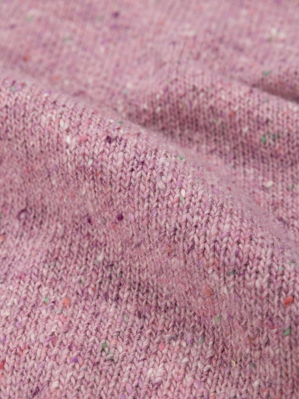 Women Merino Crew Knit Jumper in Purple - Farne