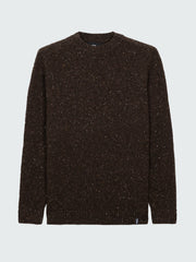 Men Wool Jumper in Brown - Furlong