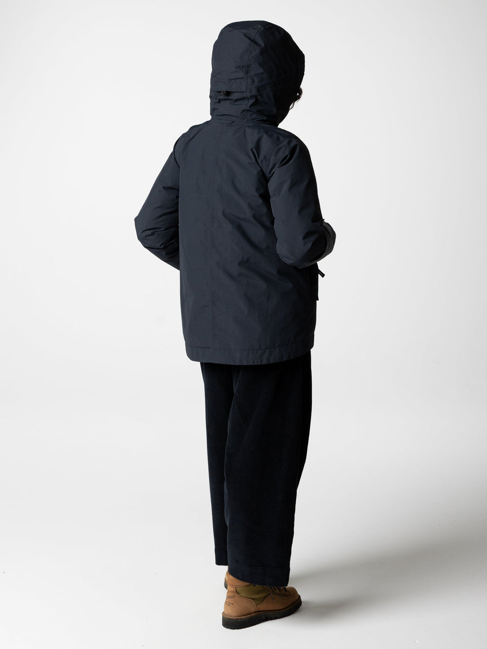 Women Recycled Waterproof Jacket in Black - Isla