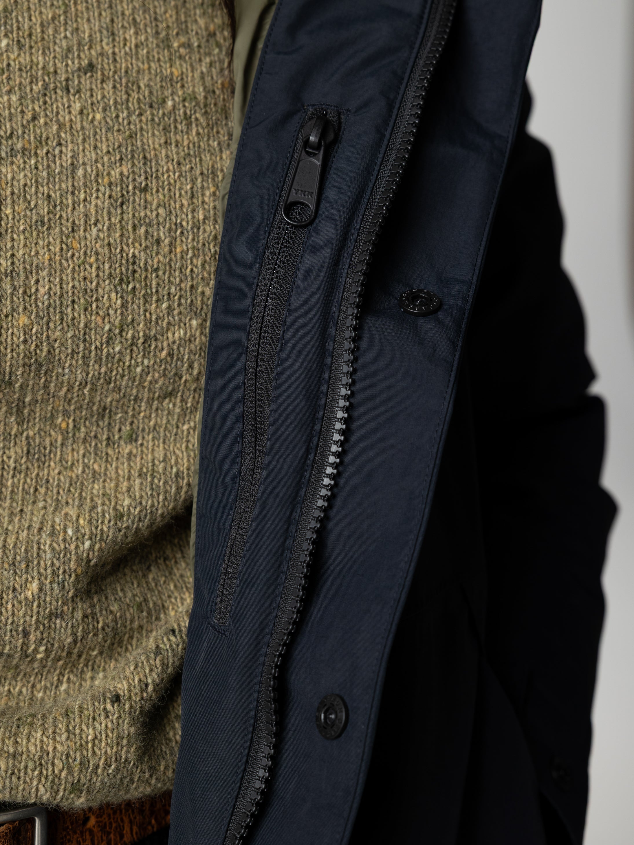 Women Recycled Waterproof Jacket in Black - Isla