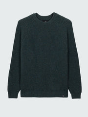 Men Wool Jumper in Marine - Mora