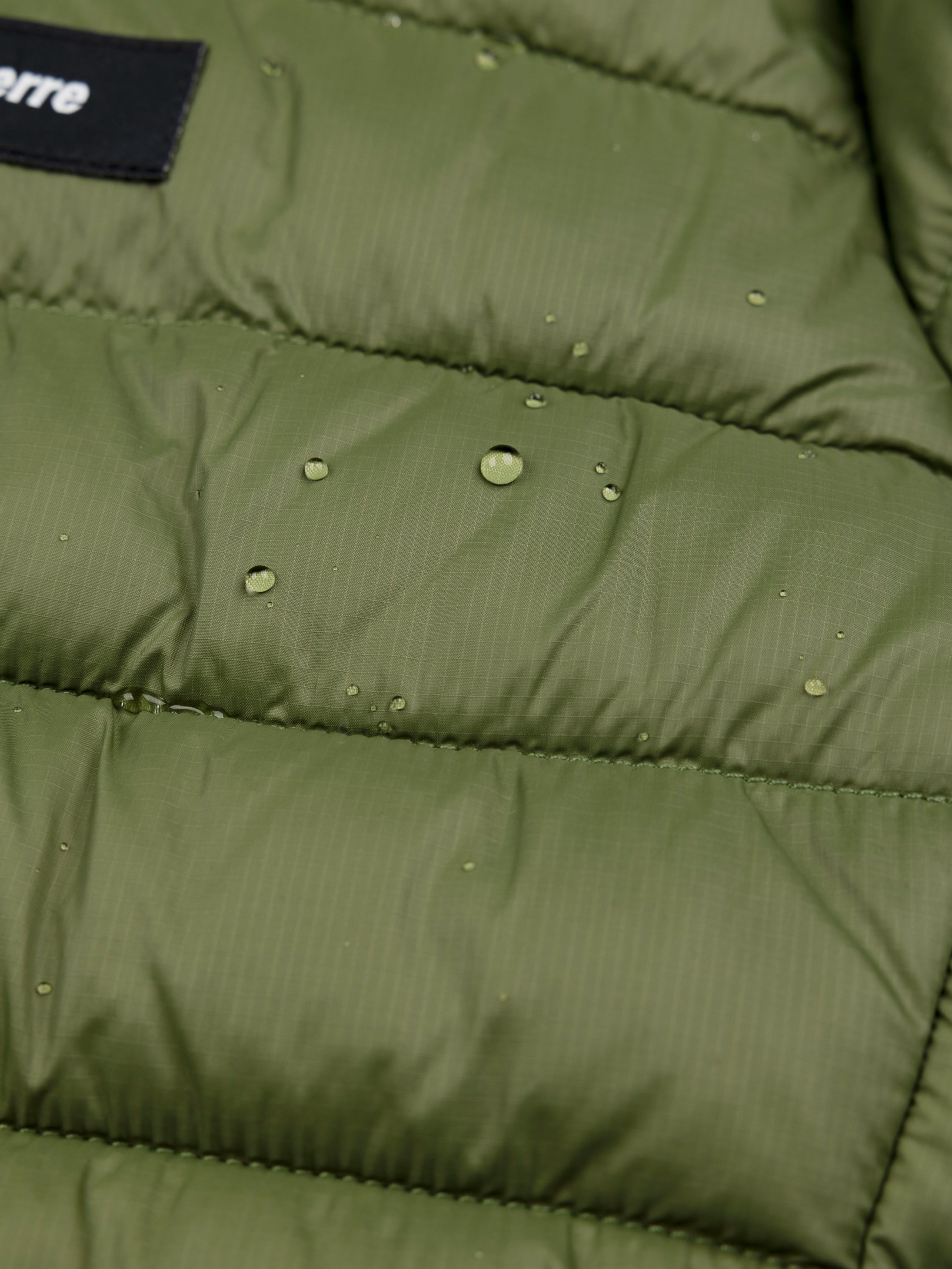 Women Recycled Hooded Jacket in Seagrass - Nimbus