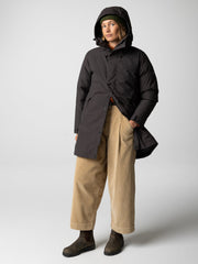 Women Recycled Waterproof Parka in Brown - Skye