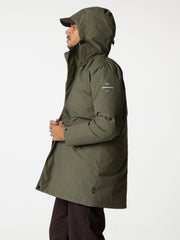 Men Recycled Waterproof Parka in Olive - Solway
