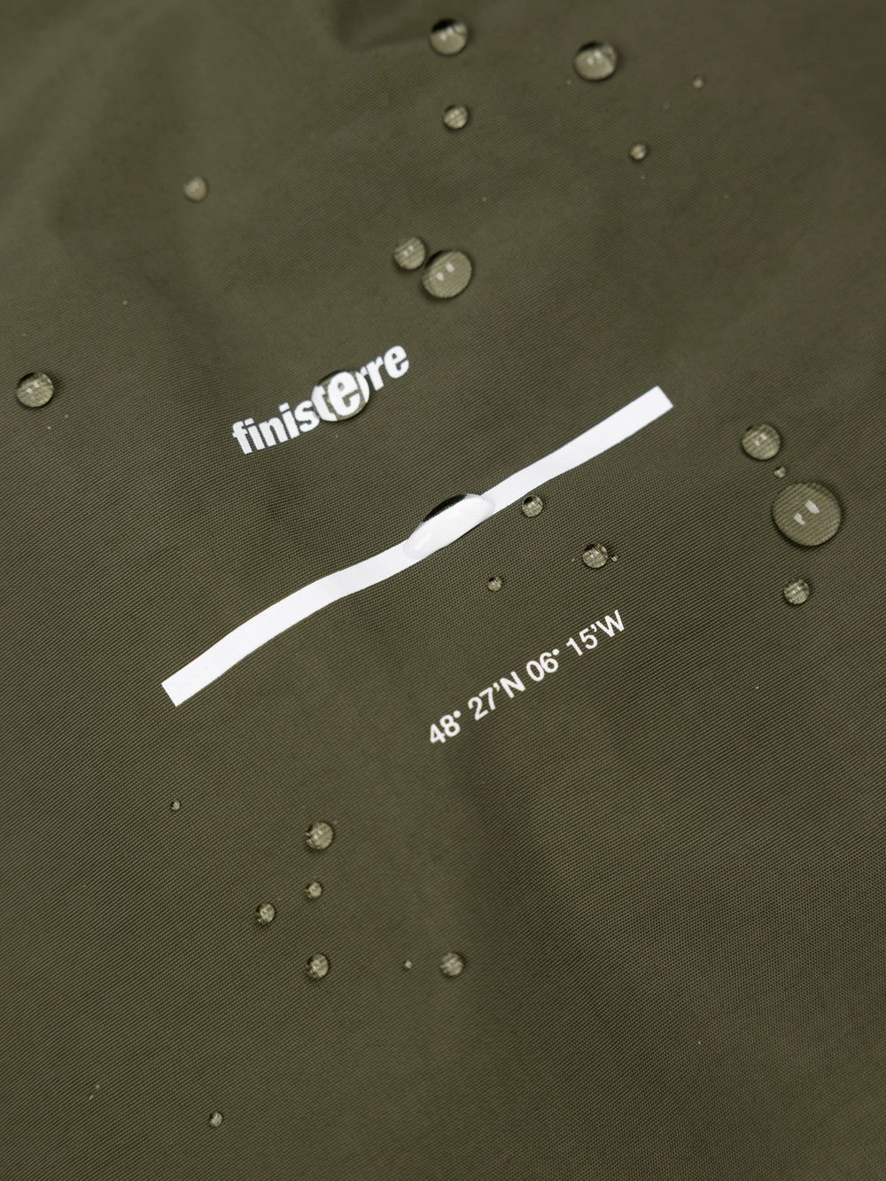 Men Recycled Waterproof Parka in Olive - Solway