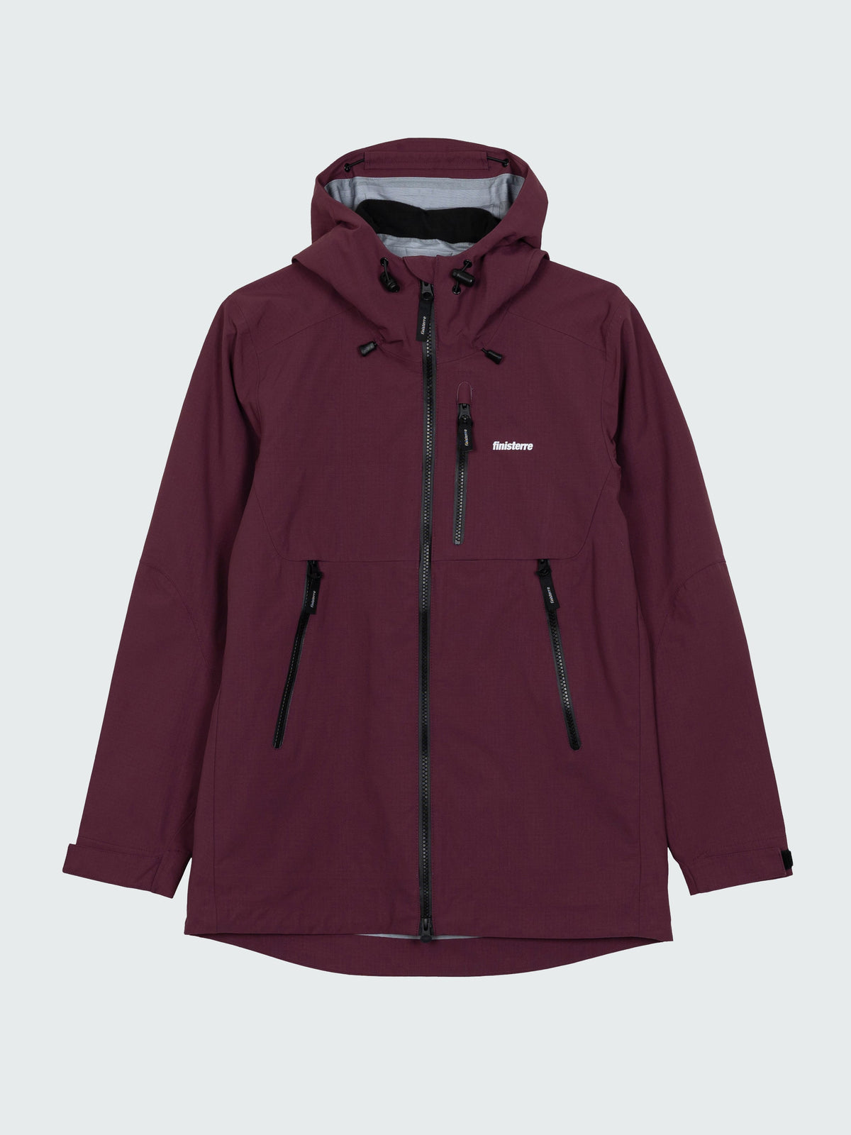 Women Recycled Waterproof Jacket in Plum - Stormbird