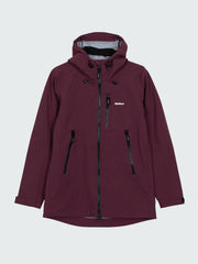 Women Recycled Waterproof Jacket in Plum - Stormbird