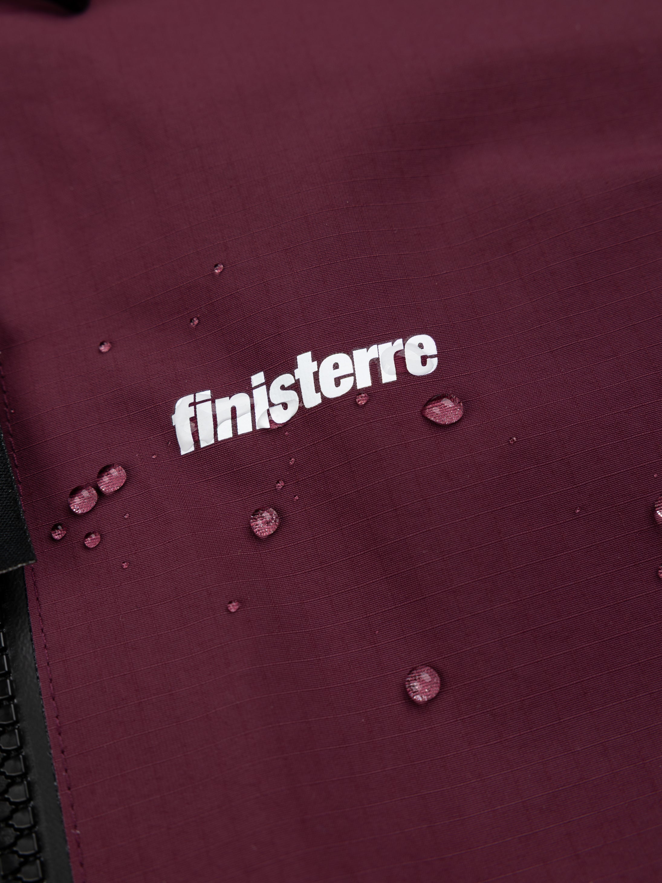 Women Recycled Waterproof Jacket in Plum - Stormbird